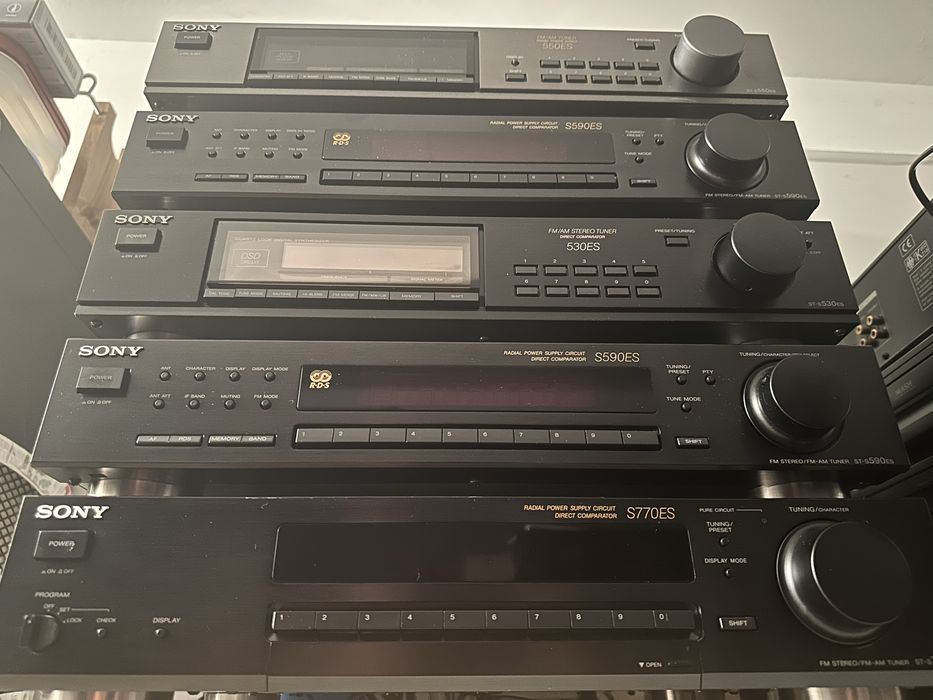 Тюнери від  Sony ES ST S530ES, ST S550ES , ST S590ES, ST S770ES