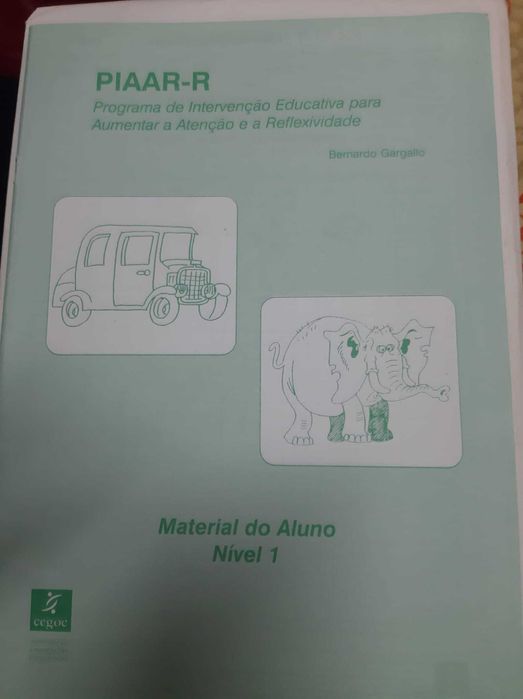 Programa de interv. educativa para aumentar a atenção e reflexividade