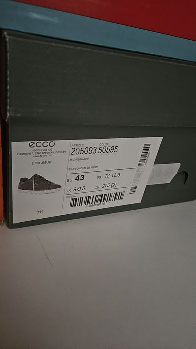 Ecco кросівки 43 розмір