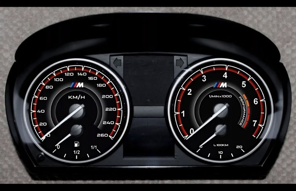 Bmw E90 / E91 / E92 / E60 fundo quadrante