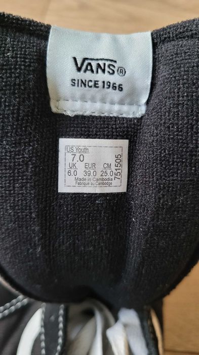 Buty Vans rozm. 39
