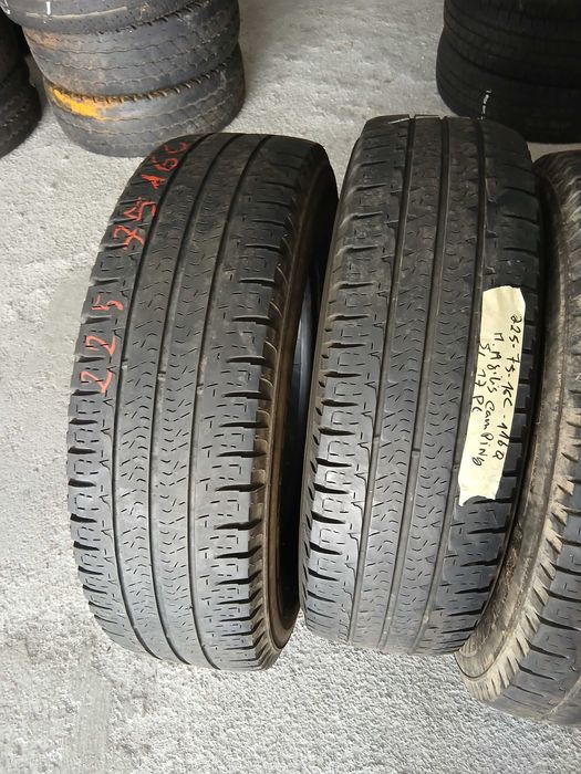 4 Pneus 225/75R16 CP Michelin Camping