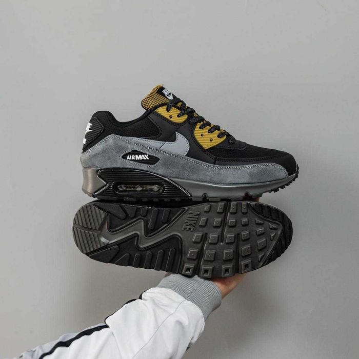 Чоловічі водостійкі кросівки Nike Air Max 90 Gore-Tex розміри 40-45 демісезон