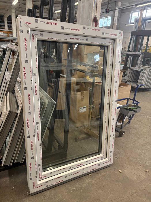 Okna PCV białe, trzyszybowe , nowe, Aluplast Ideal 7000