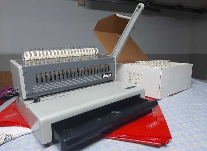 Máquina de encadernação/argolas OFERTA caixa de argolas