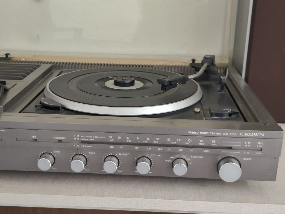 Sistema Hi-Fi Vintage CROWN