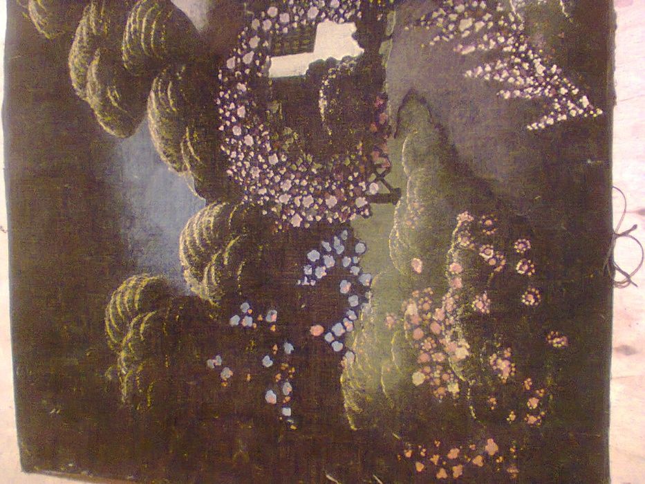 картина маслом 50 года и есть картина не знаю какая техника см,фото