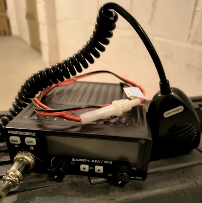 CB President BARY - AM/FM 12/24 V jak nowe. Szczecin Gumieńce • OLX.pl