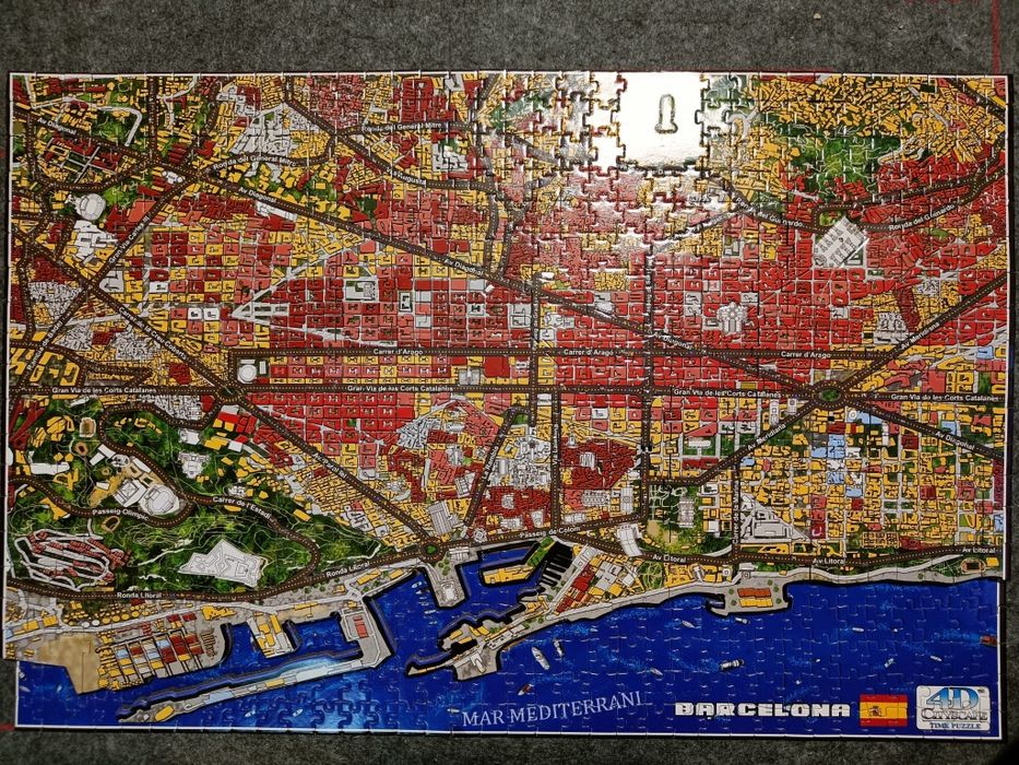 Puzzle Barcelona 4D - 1200 elementów