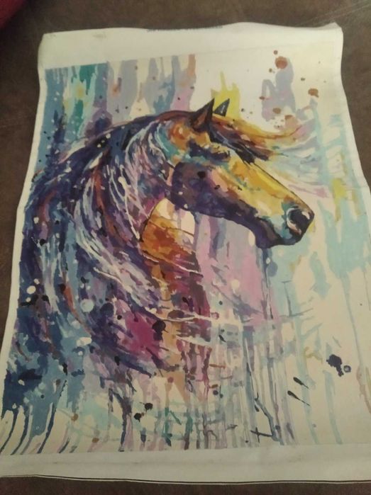 Готовая картина по номерам