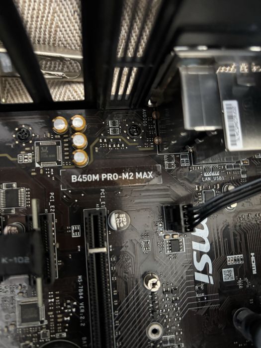 Płyta MSI B450M Pro-M2 Max + Ryzen 5 1600