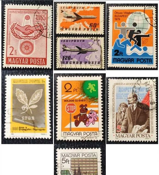 Lote com 41 selos de vários paises para coleção (R018)