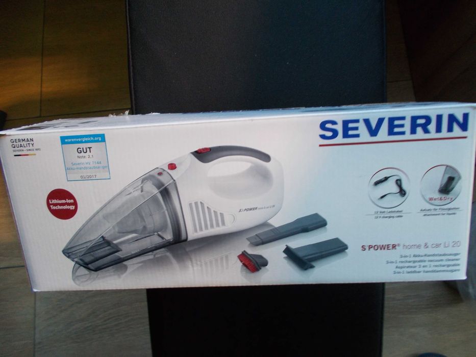 mały ręczny odkurzacz Severin S´POWER home & car HV7144