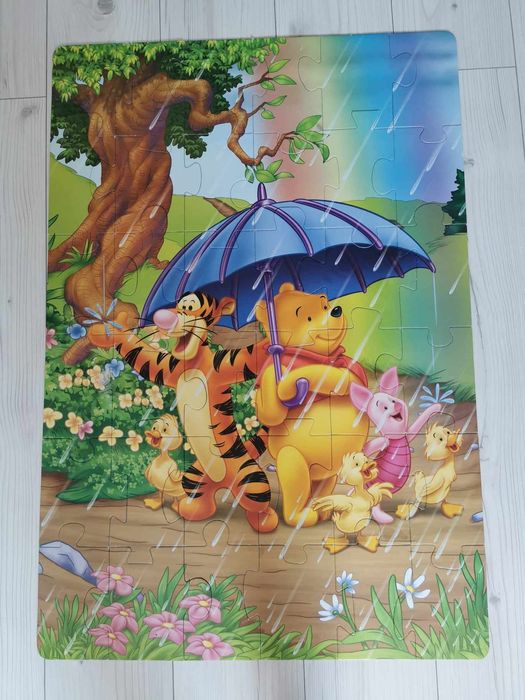 Puzzle duże rozmiary 2 sztuki.