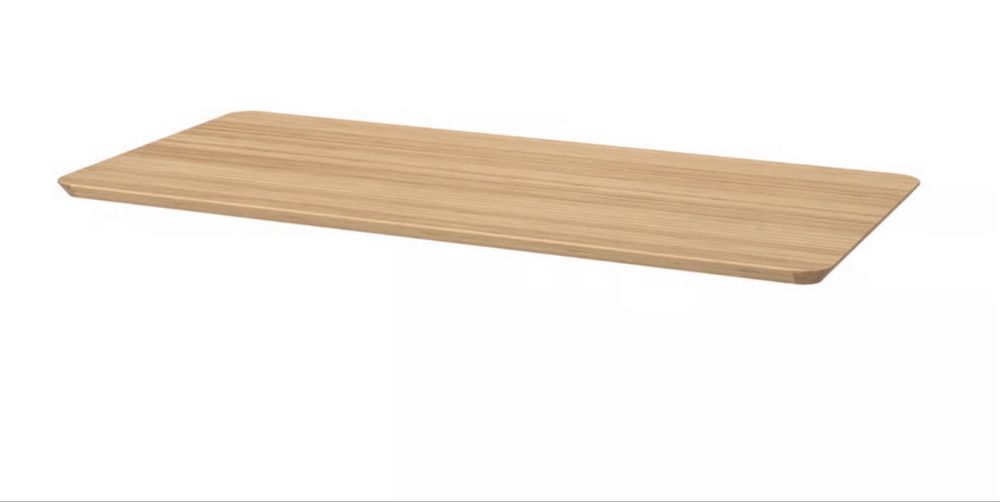 Blat bambusowy do biurka lub stołu 140x65