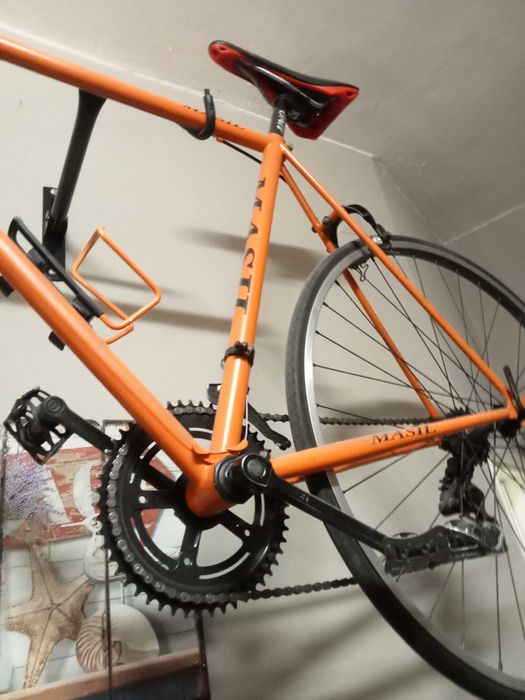 Bicicleta antiga de ciclismo