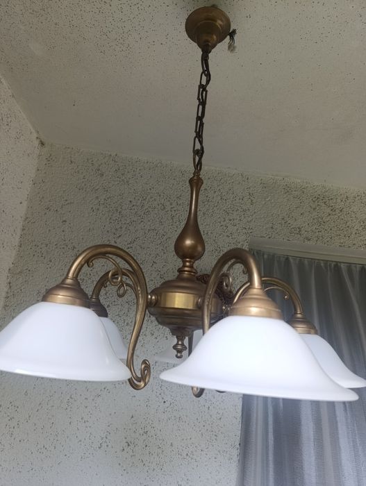 Бронзовая люстра