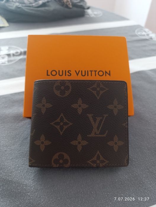 Portfel Louis Vuitton brązowy