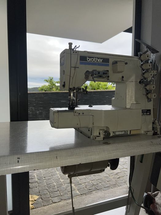 Maquina brother recobrimento