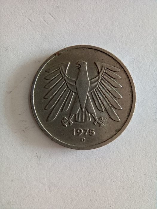 Niemcy 5 Mark 1975