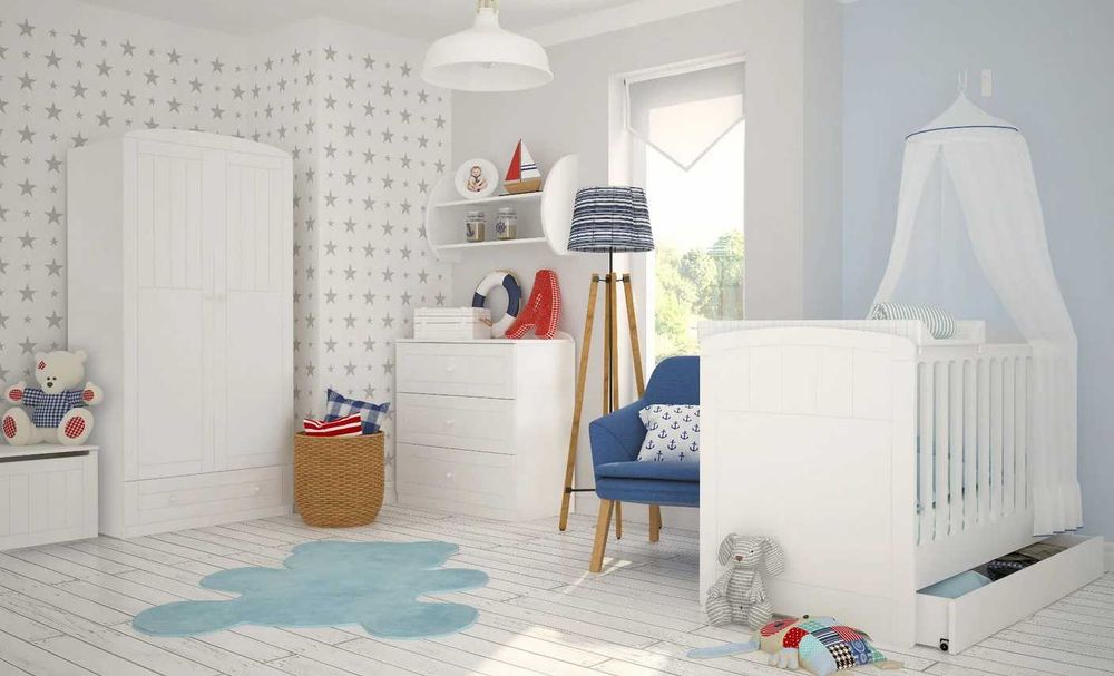 Zestaw mebli Meblik Nordic White