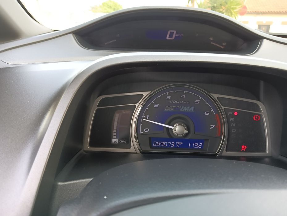 Civic IMA Híbrido 2007  89.000km