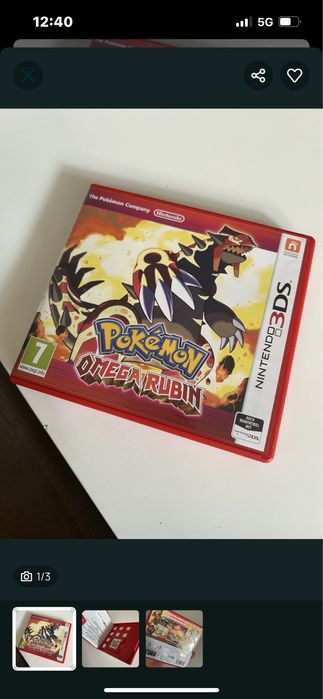 Pokemon omega rubin 3ds