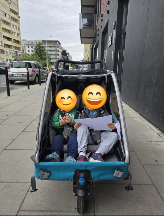 Przyczepka Rowerowa qeridoo kidgoo 2