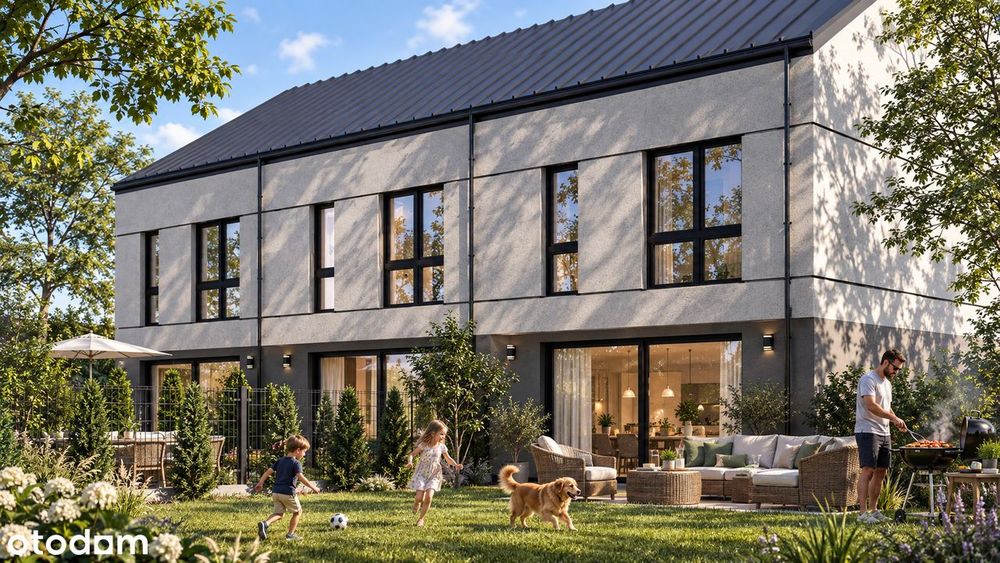 Nowy segment 109 m² + poddasze Rekuperacja Ogród i 2 miejsca w cenie