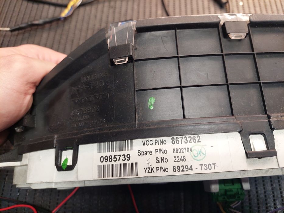 Quadrante volvo s60 s80 v70 xc70 d5  2.4d ref. 730T