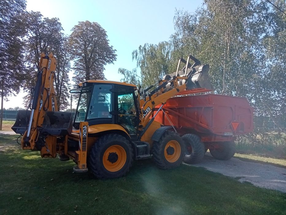 Usługi Koparko Ładowarka JCB 4CX