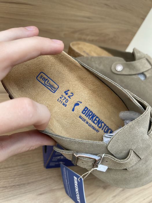 Тапки Birkenstock Boston біркеншток оригінал