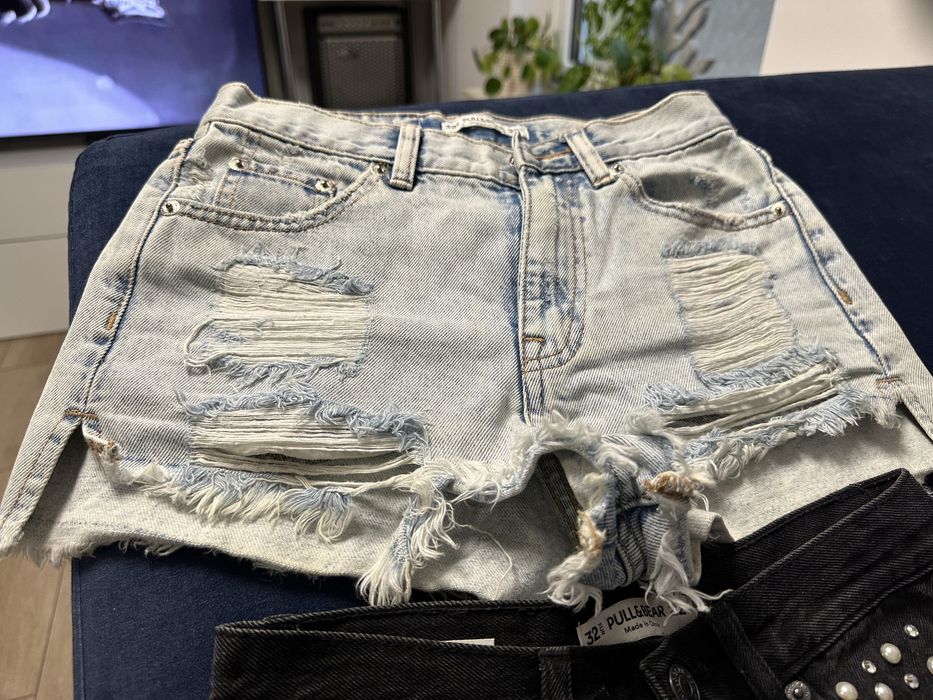 3 sztuki spedenek jeansowych 32/xs