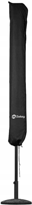 Pokrowiec ochronny na parasol Sekey z prętem, 190 x 30/50 cm;