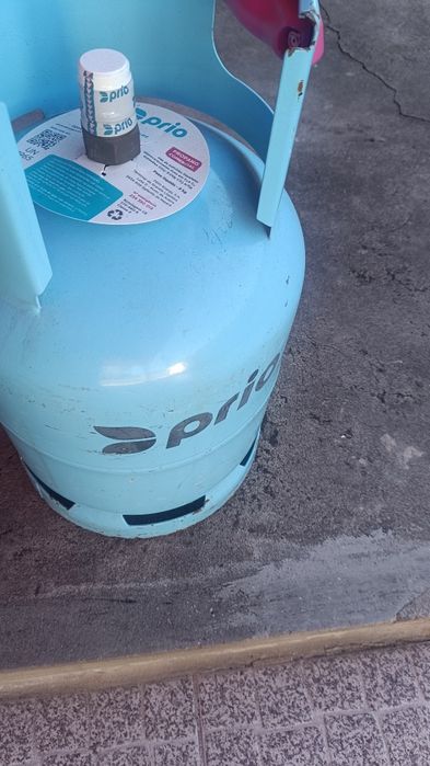 Botija de gás propano da  Prio cheia