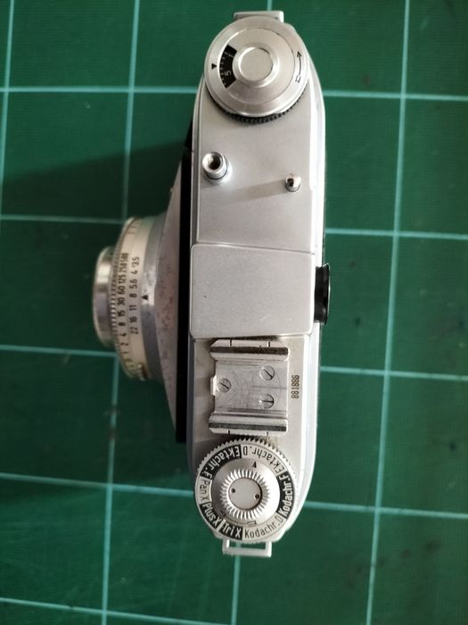 Máquina fotográfica analógica