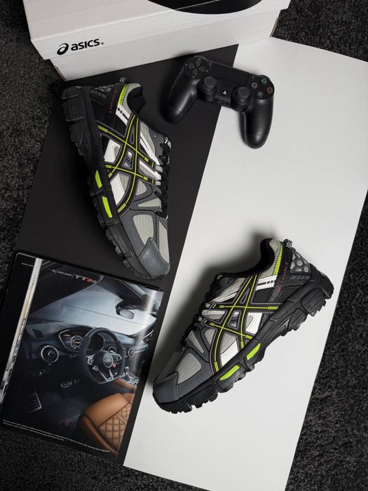 Чоловічі кросівки асікс ASICS Gel-Kahana 8 M GTX Grey Black Lime [41-45]
