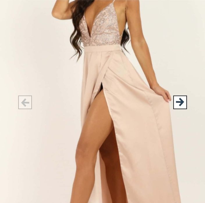 Elegancka sukienka wieczorowa w roz S/M.