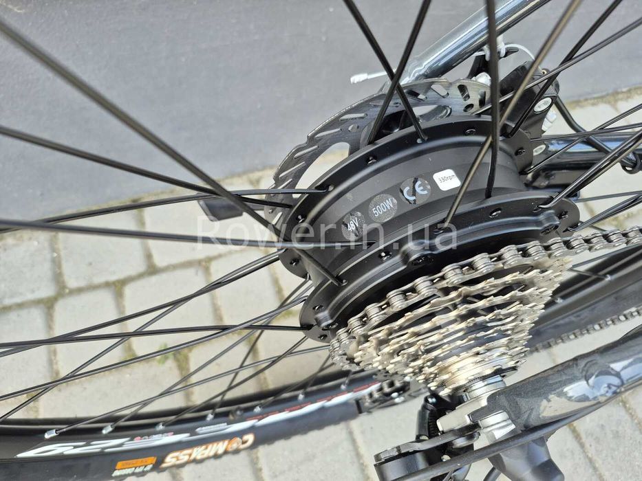 Велосипед з електроприводом 29" AL Formula eF-1 DD CS рама-21" 48B 12.5А*г 500Вт червоно-сріблястий 2026