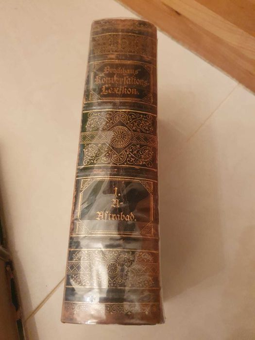encyklopedia Brockhaus z 1893 roku 17 tomow