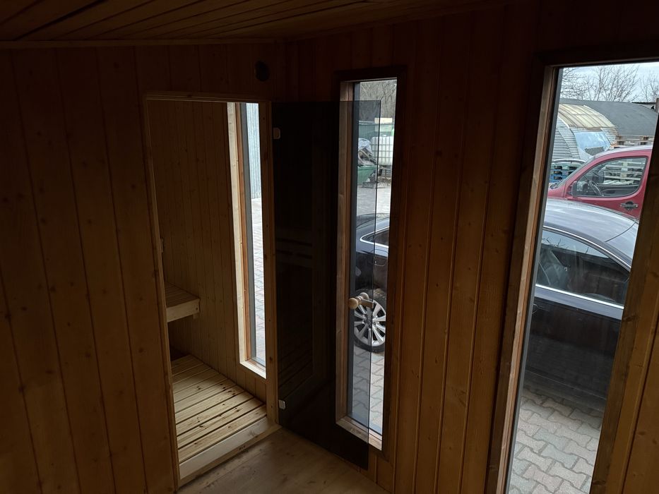 Sauna ogrodowa OKAZJA !!! z montażem !!!