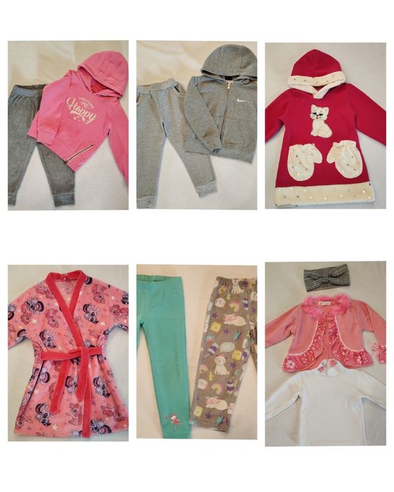 Пакет теплих речей для дівчинки, р. 98