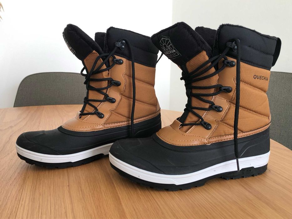 Botas impermeáveis para neve
