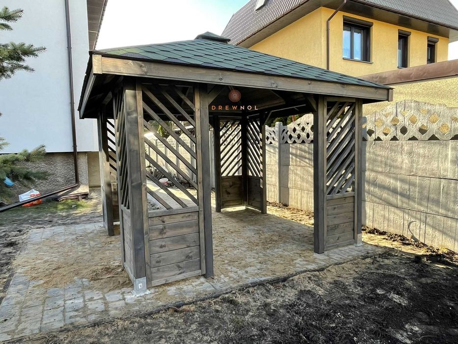 Altana ogrodowa, altanka, altany, wiaty, altanki, pergola, drewutnia.