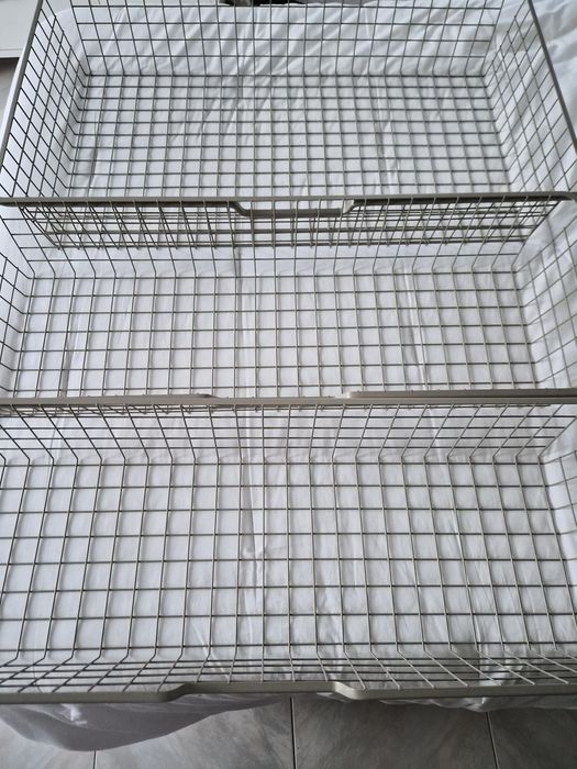 Cestos metálicos Ikea complemento da linha PAX
