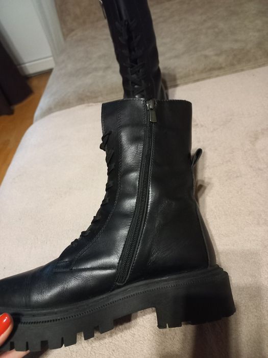 Черевики зимові, Чоботи шкіряні, Ботінки  жіночі, Челсі