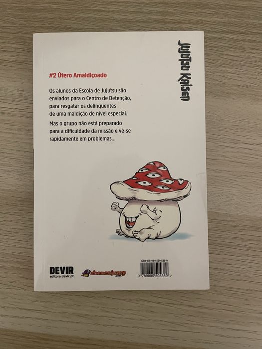 Mangá - Jujutsu Kaisen 1 e 2 em Português (8€ por unidade)