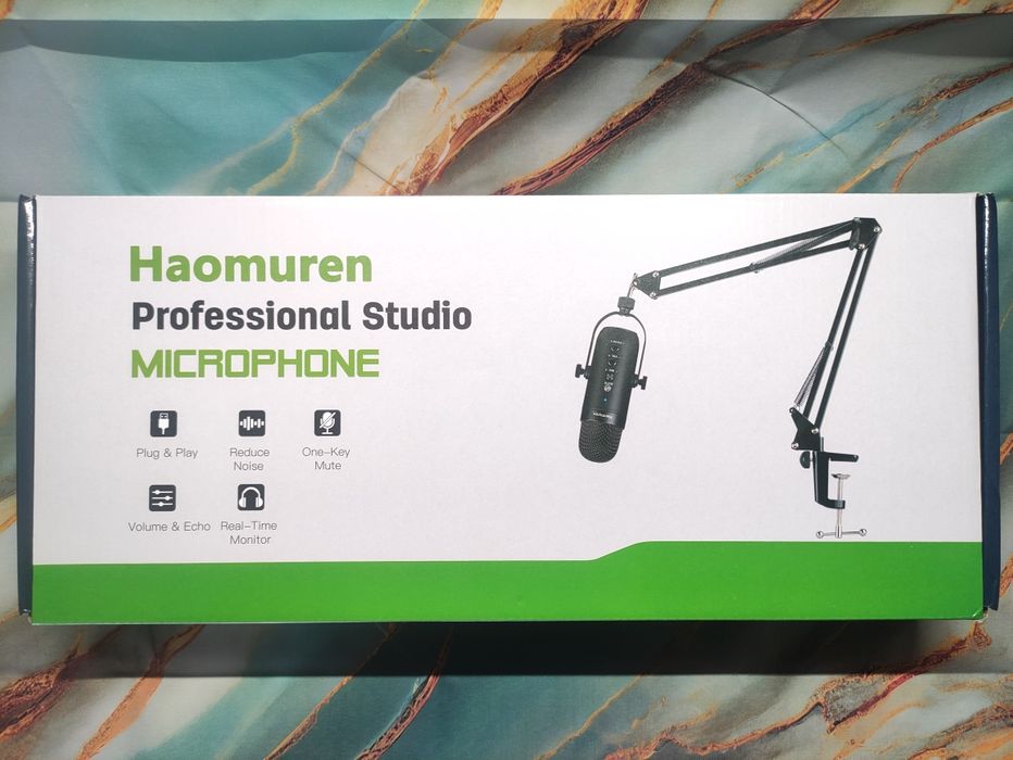 USB микрофон Конденсаторный ZealSound K66S-C