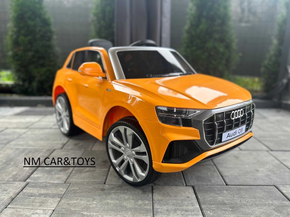 AUDI Q8 Pojazd Auto na akumulator samochód Pilot Miękkie koła EVA