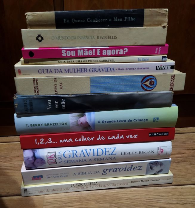 Livros sobre gravidez e maternidade